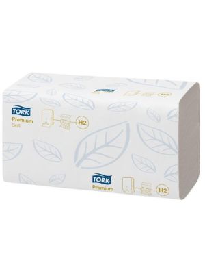 Papierové utierky skladané ZZ 2-vrstv. TORK Xpress Multifold jemné H2 (21 bal.)
