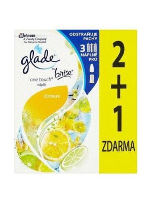 Glade Touch&Fresh NÁHRADNÁ NÁPLŇ (2+1ks) 3x10 ml Lemon