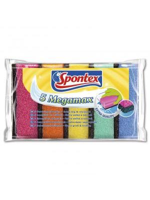 Hubka na riad veľká Spontex 5 Megamax 5 ks