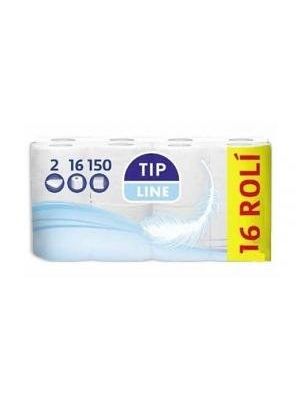 Toaletný papier 2-vrstvový Tip Line, 100% celulóza, návin 16,5 m (16 ks)