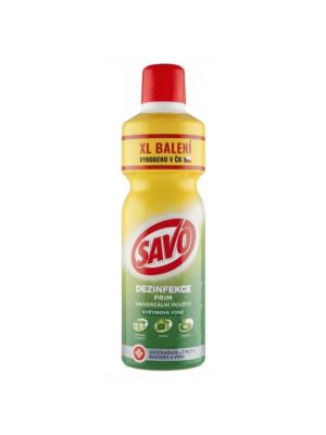 Savo PRIM dezinfekčný prostriedok s kvetinovou vôňou 1,2l