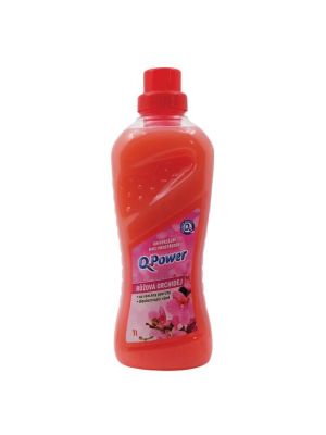 Q-Power UNI čistič na podlahy a povrchy 1 l - Ružová orchidea