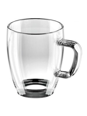 Hrnčeky sklenené CREMA 400ml 6ks