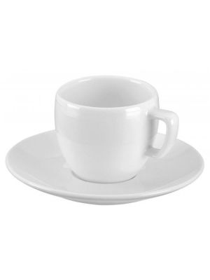 Šálky s podšálkami CREMA na espresso 75ml 6ks