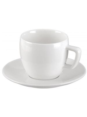 Šálky s podšálkami CREMA na cappuccino 200ml 6ks