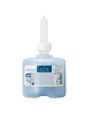 Tekuté mydlo TORK na vlasy a telo 475 ml do mini dávkovača TORK modré S2