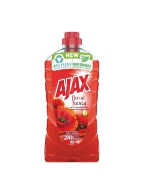 Ajax na podlahy Floral Fiesta 1 l Divé kvety (červený)