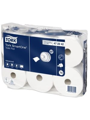 Toaletný papier 2-vrstv. TORK SmartOne biely T8 (6 ks)