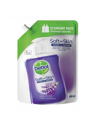 Dettol tekuté mydlo (NÁHRADNÁ NÁPLŇ) 500 ml - Levanduľa