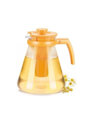 Kanvica TEO Tone s lúhovacími sitkami 1,7l žltá