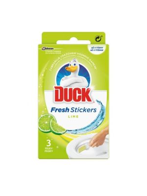 DUCK Fresh Stick WC gélové pásiky Limetka 3 x 9 g