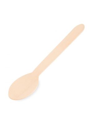 Lyžica drevená 16cm [100 ks]