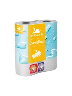 Kuchynské utierky 2-vrstvové HARMONY Everyday/Praktik, návin 11 m (2 ks)