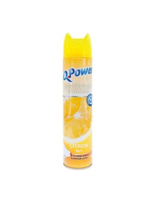 Q-Power osviežovač v spreji 300 ml - Citrón