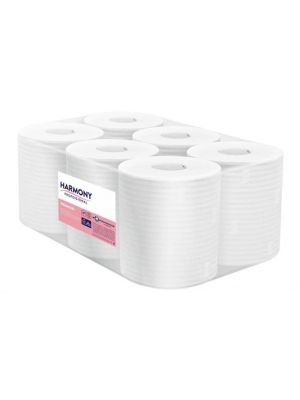 Papierové utierky v rolke 2-vrstvové Harmony Professional Maxi, návin 125 m (6 ks)