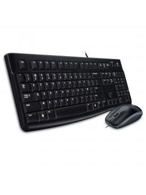 Klávesnica Logitech MK 120, USB, SK/CZ + optická myš