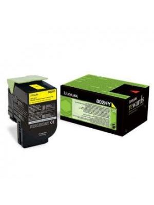 Toner Lexmark 80C2HY0 pre CX410/CX510 yellow (3.000 str.)