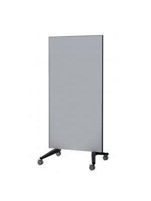 Tabuľa GLASSBOARD 90x175cm sivá na kolieskach