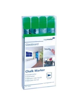 Popisovač na tabule Legamaster GLASSBOARD zelený 4ks