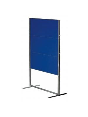 Moderačná tab. plstená skladacia PROFESSIONAL150x120cm modrá