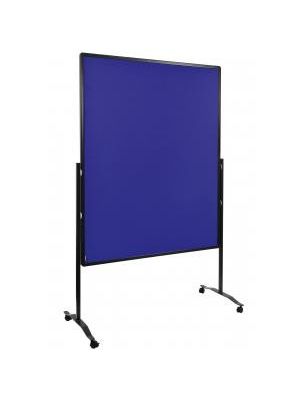 Moderačná tabuľa plstená 120x150 cm PREMIUM tmavomodrá