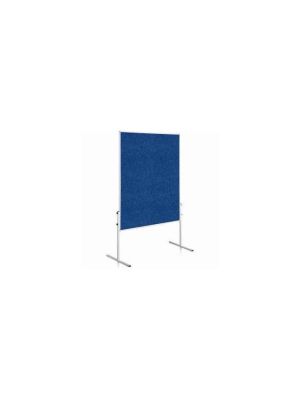 Moderačná tabuľa plstená 150x120 cm ECONOMY modrá neskl.