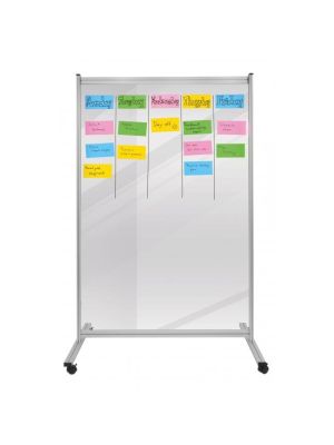 Predeľovacia tabuľa ECONOMY 180x120cm transparentná
