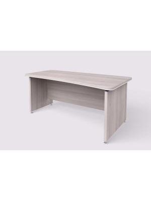 Pracovný stôl Lenza Wels, zúžený vľavo, 180x76,2x94,8/78cm, agát svetlý