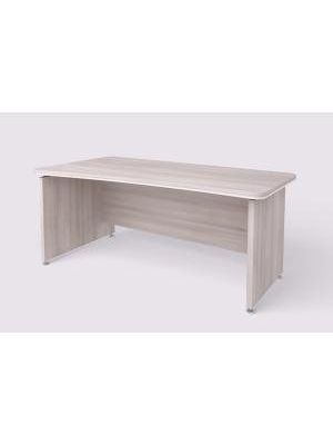 Pracovný stôl Lenza Wels, zúžený vpravo, 180x76,2x94,8/78cm, agát svetlý