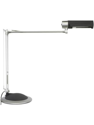 Lampa stolná MAUL Office strieborná/čierna