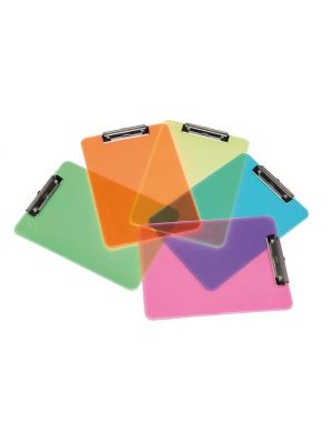 Písacia podložka A4 MAULneon transparentná modrá