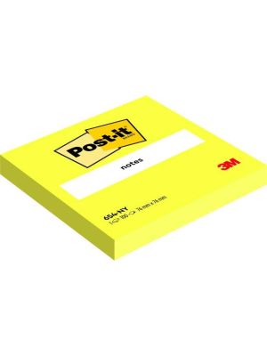 Bloček Post-it 76x76 neón žltý