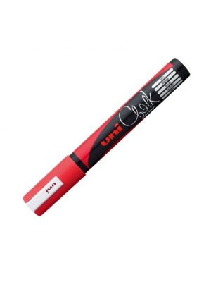 Kriedový popisovač PWE-5M fluor červený