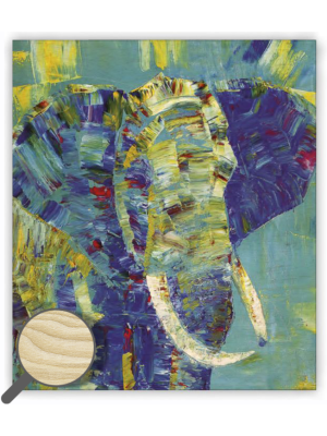 Drevený obraz Elephant