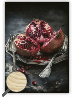 Drevený obraz Food Art