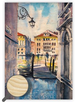 Drevený obraz Aquarelle