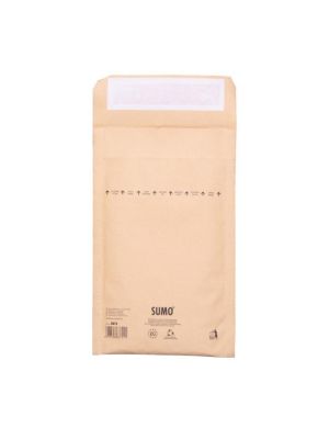 Bublinkové obálky recyklované SUMO 13,5x21,5cm hnedé