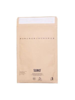 Bublinkové obálky recyklované SUMO 16,5x21,5cm hnedé