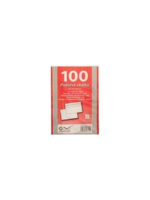 Poštové obálky C6 samolepiace, 100 ks