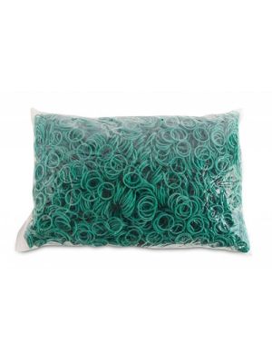 Gumičky Office Products 20mm 1kg zelené