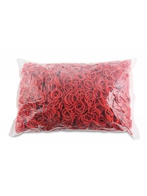 Gumičky Office Products 20mm 1kg červené
