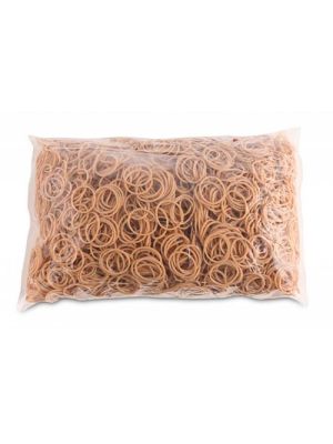 Gumičky Office Products 25mm 1kg prírodná farba