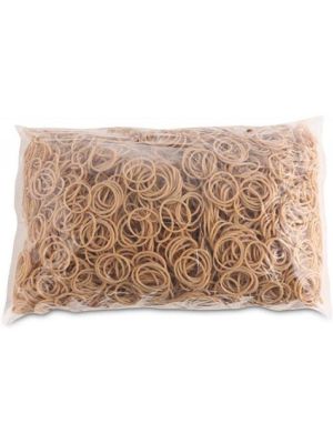 Gumičky Office Products 40mm 1kg prírodná farba