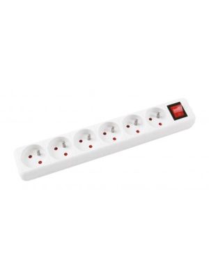 Predlžovací kábel Office Products so 6 zásuvkami s vypínačom 3m
