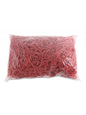 Gumičky Office Products 80mm 1kg červené