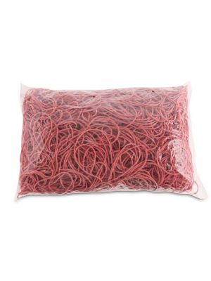 Gumičky Office Products 100mm 1kg červené