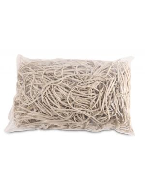 Gumičky Office Products 130mm 1kg biele