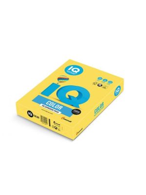 Farebný papier IQ color kanárikovožltý CY39, A4 80g