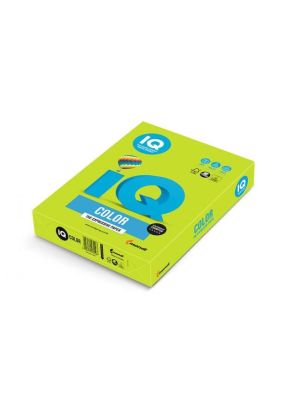 Farebný papier IQ color limetkovo zelený LG46, A4 80g