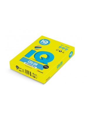 Farebný papier IQ color neónovo žltý NEOGB, A4 80g